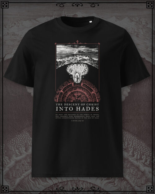 T-Shirt with Christ descending into Hades.