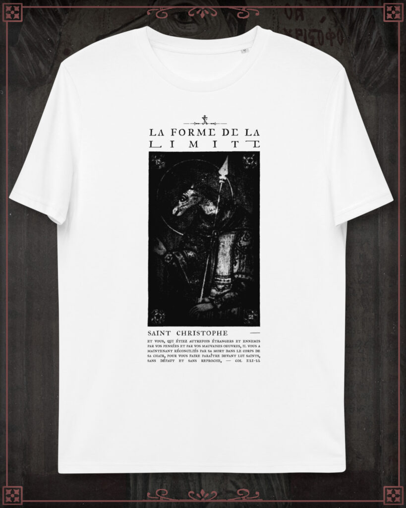 White T-Shirt of Saint Christopher.