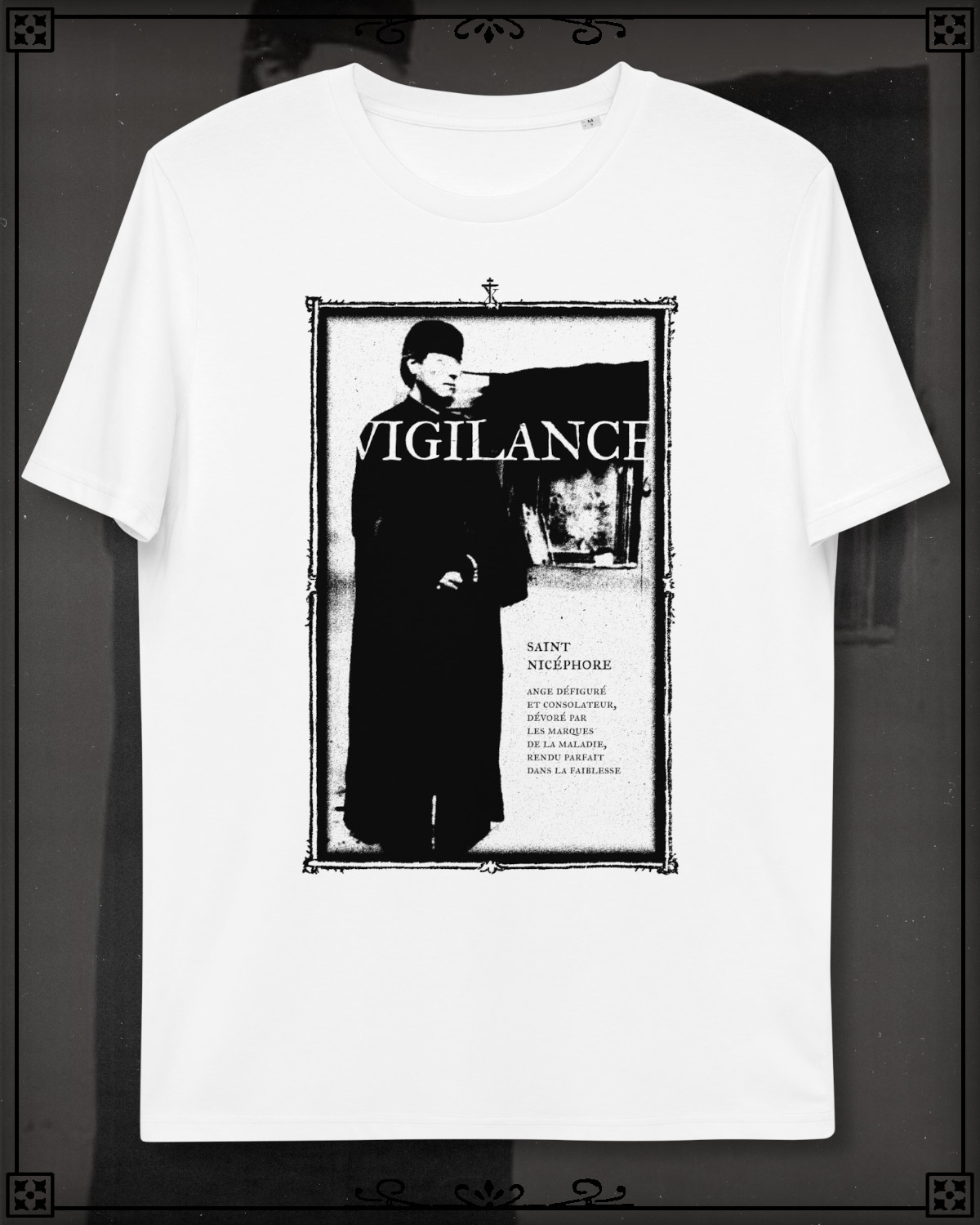 White T-Shirt of Saint Nikephoros.